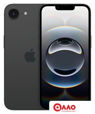Телефон Apple iPhone 16e 256GB (черный)