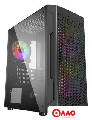 Корпус Powercase Mistral Micro Z3B Mesh LED