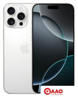 Телефон Apple iPhone 16 Pro Max 256GB (белый титан)