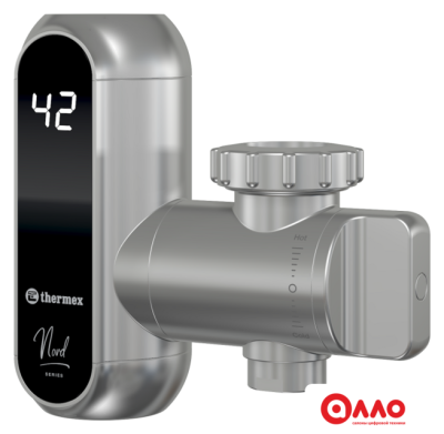 Проточный электрический водонагреватель на кран Thermex Nord 3500 Проточный электрический водонагреватель на кран Thermex Nord 3500