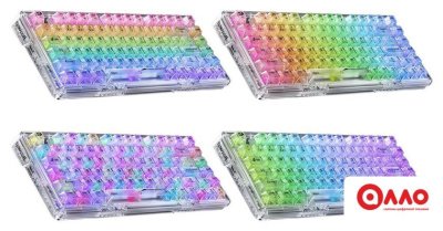 Клавиатура Redragon Elf Pro (прозрачный/белый) Клавиатура Redragon Elf Pro (прозрачный/белый)