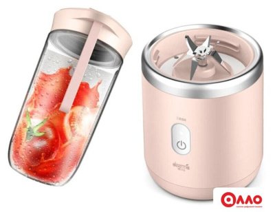 Портативный блендер Deerma DEM-NU05 Pink Портативный блендер Deerma DEM-NU05 Pink