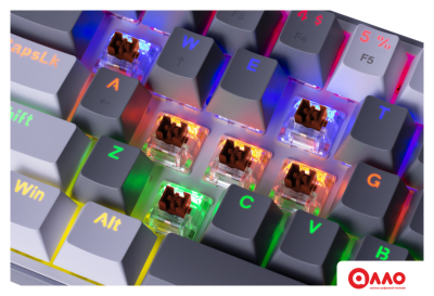 Клавиатура Redragon Fizz (серый/белый) Клавиатура Redragon Fizz (серый/белый)