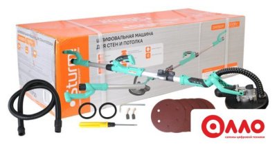 Шлифмашина для стен и потолков Sturm DWS6011