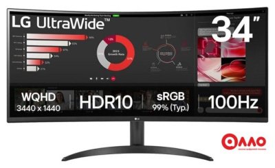 Монитор LG UltraWide 34WR50QK-B Монитор LG UltraWide 34WR50QK-B