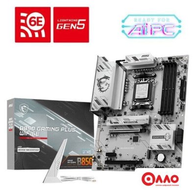 Материнская плата MSI B850 Gaming Plus WiFi6E