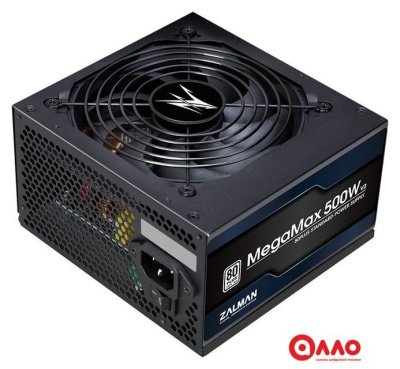Блок питания Zalman MegaMax TXII 500W ZM500-TXIIv2 Блок питания Zalman MegaMax TXII 500W ZM500-TXIIv2