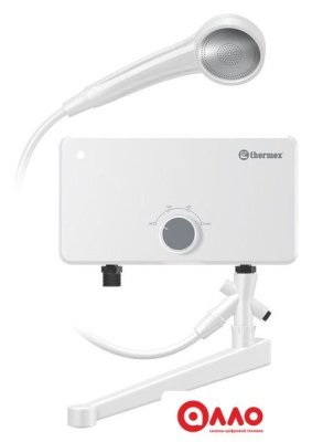 Проточный электрический водонагреватель кран+душ Thermex Urban 5500 combi