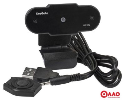 Веб-камера ExeGate BlackView C525 HD Tripod