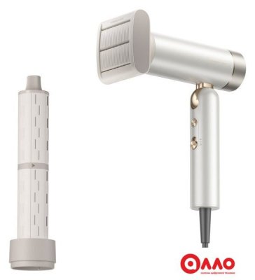 Фен Trouver Flip 10 (белый/золотистый) Фен Trouver Flip 10 (белый/золотистый)