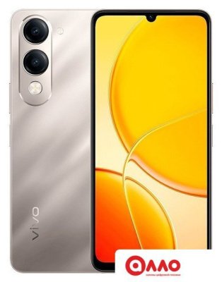 Телефон Vivo Y04 4GB/128GB международная версия (титановое сияние)
