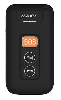 Мобильный телефон Maxvi E5 up черный