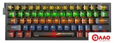 Клавиатура Redragon Fizz (прозрачный/черный) Клавиатура Redragon Fizz (прозрачный/черный)