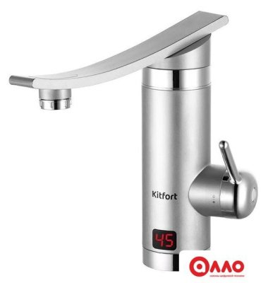 Проточный электрический водонагреватель-кран Kitfort КТ-4028 Проточный электрический водонагреватель-кран Kitfort КТ-4028