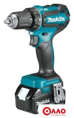 Дрель-шуруповерт Makita DDF485RFE (с 2-мя АКБ, кейс)
