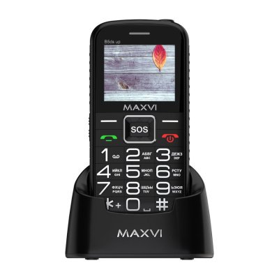 Мобильный телефон Maxvi B5ds up черный