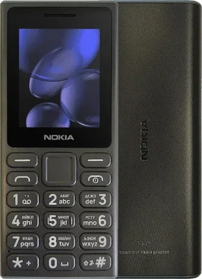Мобильный телефон Nokia 108 TA-1627, черный