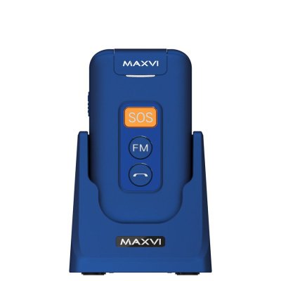 Мобильный телефон Maxvi E5 up синий