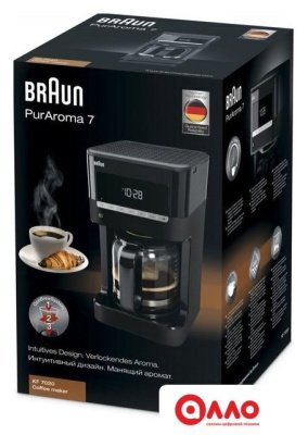 Капельная кофеварка Braun PurAroma 7 KF7020 BK Капельная кофеварка Braun PurAroma 7 KF7020 BK