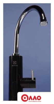 Проточный электрический водонагреватель-кран Electrolux Taptronic (черный)
