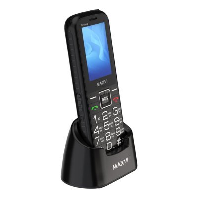 Мобильный телефон Maxvi B 21ds up черный