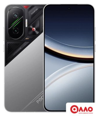 Телефон POCO F7 12GB/512GB международная версия (серебристый)