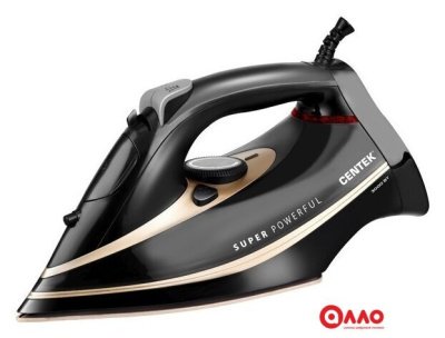 Утюг CENTEK CT-2346 (черный/золотистый) Утюг CENTEK CT-2346 (черный/золотистый)