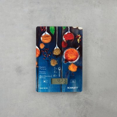 Весы кухонные SCARLETT SC-KS57P68