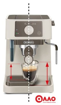 Рожковая кофеварка DeLonghi Stilosa EC235.CR