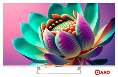 Телевизор Topdevice 43" SMART TV YаOS (белый)
