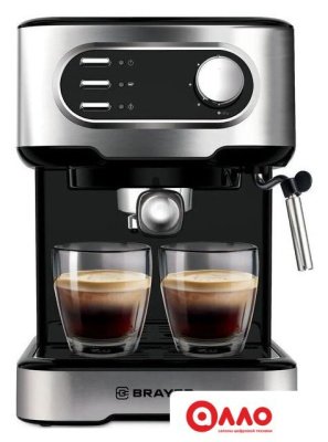 Рожковая кофеварка Brayer BR1104 Рожковая кофеварка Brayer BR1104