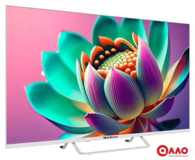 Телевизор Topdevice 43" SMART TV YаOS (белый)