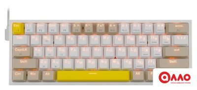 Клавиатура Redragon Fizz (Redragon Red, белый/бежевый) Клавиатура Redragon Fizz (Redragon Red, белый/бежевый)