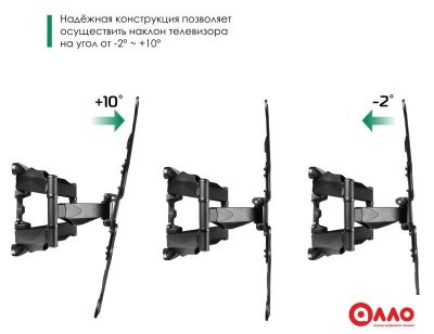 Кронштейн для телевизора Onkron M5 (черный)
