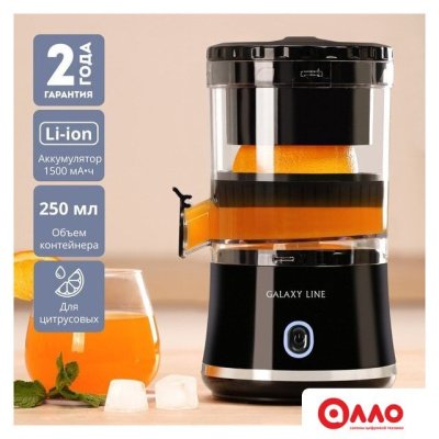 Соковыжималка Galaxy Line GL0855 (черный) Соковыжималка Galaxy Line GL0855 (черный)