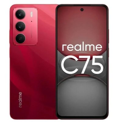 Смартфон Realme C75 8GB/256GB (RMX3941), красный