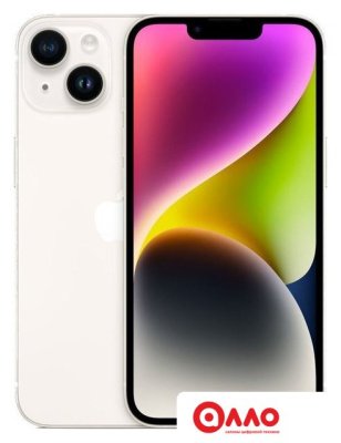 Телефон Apple iPhone 14 128GB (звездный)