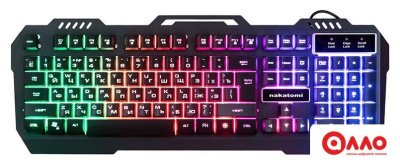 Клавиатура Nakatomi KG-35U (черный) Клавиатура Nakatomi KG-35U (черный)