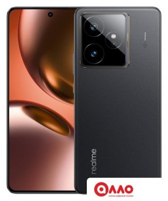 Телефон Realme GT7 RMX5061 12GB/512GB международная версия (ледяной черный) Телефон Realme GT7 RMX5061 12GB/512GB международная версия (ледяной черный)