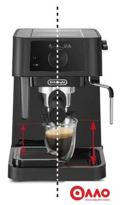 Рожковая кофеварка DeLonghi Stilosa EC230.BK