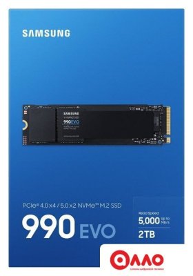 SSD Samsung 990 Evo 2TB MZ-V9E2T0BW SSD Samsung 990 Evo 2TB MZ-V9E2T0BW