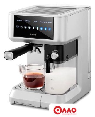 Рожковая кофеварка Kitfort KT-7545 Рожковая кофеварка Kitfort KT-7545