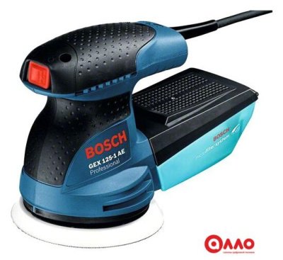 Эксцентриковая шлифмашина Bosch GEX 125-1 AE Professional (0601387500)