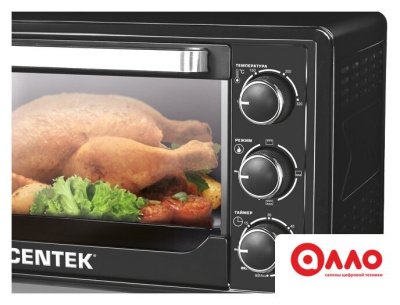 Мини-печь CENTEK CT-1537-30 (черный)