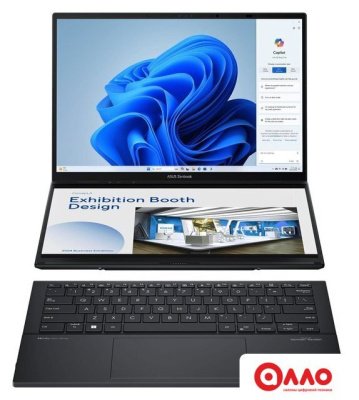 Рабочая станция ASUS Zenbook 14 Duo OLED UX8406CA-QL080W Рабочая станция ASUS Zenbook 14 Duo OLED UX8406CA-QL080W