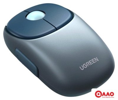 Мышь Ugreen Fun+ MU102 90538 (серый/темно-синий)