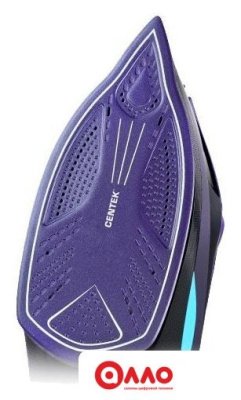 Утюг CENTEK CT-2361 (черный/фиолетовый) Утюг CENTEK CT-2361 (черный/фиолетовый)
