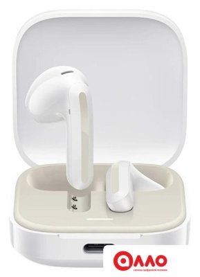 Наушники Xiaomi Redmi Buds 6 Active M2344E1 (белый, международная версия)