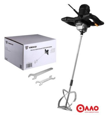 Строительный миксер Deko DKM1600W