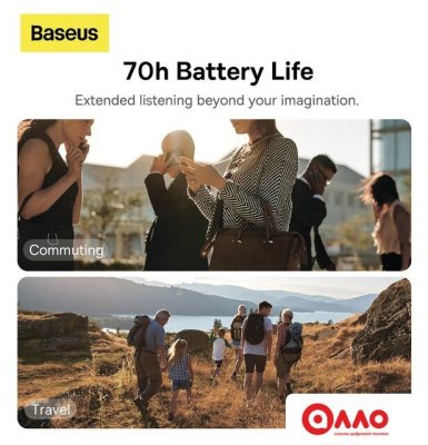 Наушники Baseus Bowie H1 (бежевый)